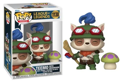 Obrázek produktu pro Funko Pop! League Of Legends Teemo With Mushroom 1138