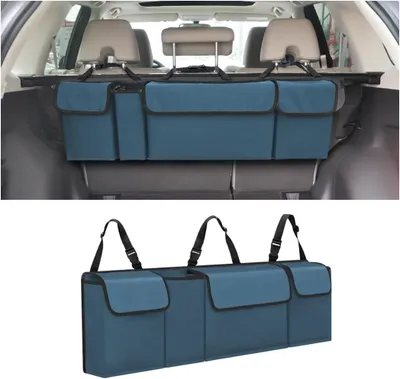 Produktbild von Kofferraumtas Oxford Stoff, wasserdicht, faltbar, für SUV und Auto, 1 Stück, Organizer für Reisen
