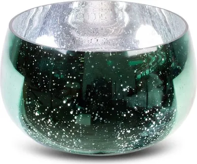 Zdjęcie produktu dla Misa dekoracyjna MOLLY 28x18 cm zielona ze szkła