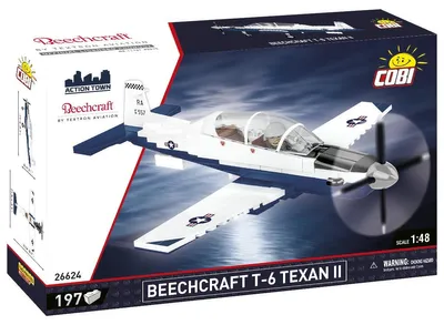 Produktbild von COBI Blocks Zivilflugzeug Beechcraft T-6 197 Elemente 26624