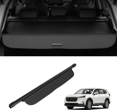 Produktbild von Ausziehbare Laderaumabdeckung für Honda CRV 2023-2024 - UV-Schutz - Einziehbares Design - Einfache Installation - Aluminiumrahmen - Langlebig