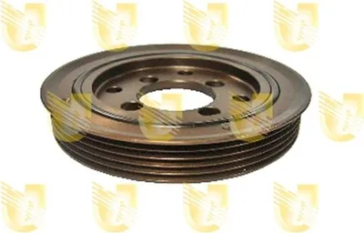 Produktbild von UNIGOM 421425 Riemenscheibe Kurbelwelle für FORD Fiesta Mk4 Schrägheck (JAS, JBS) 134mm