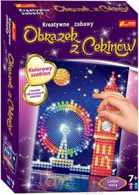 Produktbild von RANOK CREATIVE Paillettenbild. London bei Nacht 21976