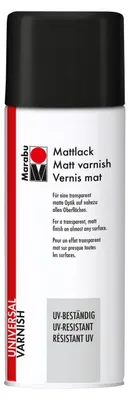 Zdjęcie produktu dla Farba matowa Marabu, matowa, odporna na promieniowanie UV, puszka 400 ml