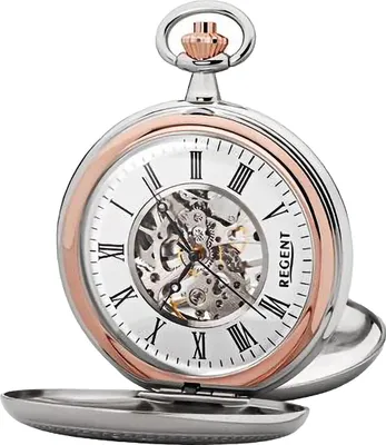 Produktbild von Regent Herren Uhr Armbanduhr Handaufzug Mechanisch Taschenuhren D2URP702