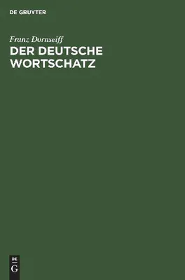 Produktbild von Der deutsche Wortschatz