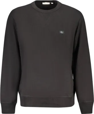 Produktbild von Nachhaltiges Herren-Sweatshirt in Schwarz mit Kontrastdetails