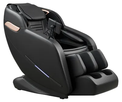 Produktbild von SucceBuy Massagesessel mit 3D-Zero-Gravity-Funktion, ausziehbarer Fußstütze, Automatikprogrammen, Luftkissen, Wärmefunktion für Taille und Beine, Bluetooth-Lautsprecher und Touchscreen – ideal für Zuhause und Büro