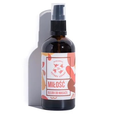 Produktbild von Mydlarnia Cztery Szpaki Massageöl ""Liebe"" - 100ml Pflege & Entspannung