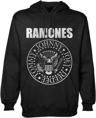 Obrázek produktu pro Ramones - Presidential Seal Uni malá mikina s kapucí - Schwarz