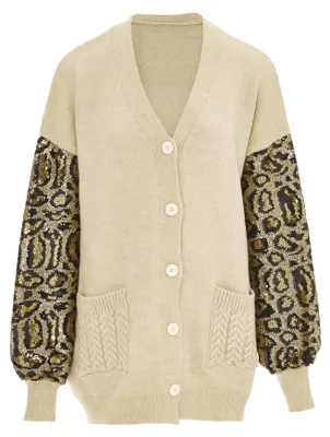 Produktbild von dulcey damen strickjacke - Beige, M