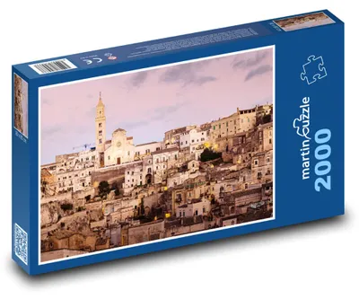 Obrázek produktu pro Puzzle 2000 Itálie - Matera, kamenné domy - martinpuzzle