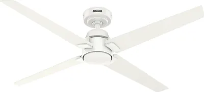Produktbild von Deckenventilator mit Fernbedienung Cordelia Weiß 132 cm