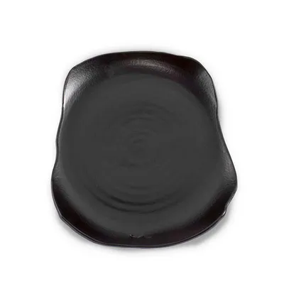 Immagine prodotto di Dutchdeluxes - Set di 2 - Ceramica - XL - Piatto da portata - 33,5 x 28 cm - Nero