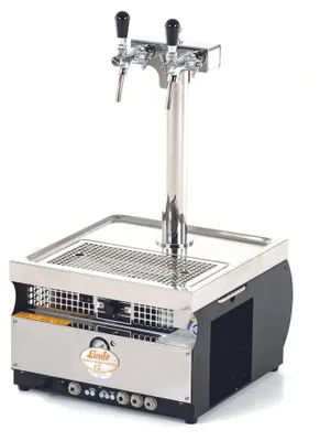 Immagine prodotto di Spillatore birra con pompa a membrana Kontakt 55/K Profi, dispenser birra, macchina per birra 2-linee, 50 litri/h - Green Line