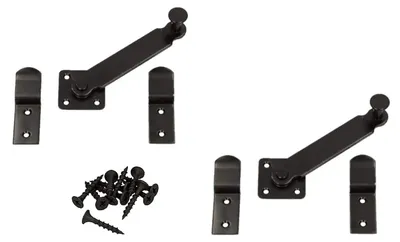 Immagine prodotto di KOTARBAU® - Copertura per persiane a battente, finestra, 140 mm, colore nero, set da 2