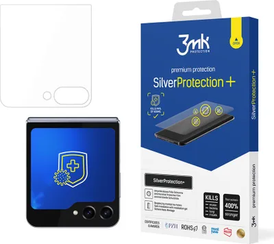 Image de 3mk Film de protection antimicrobienne d'écran SilverProtection+ pour Samsung Galaxy Z Flip 6 0,21mm Self-Heal