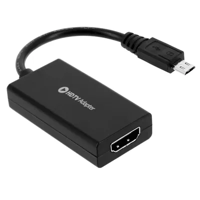 Zdjęcie produktu dla Adapter kabla MHL HDMI z wtyczką micro USB do smartfonów i tabletów