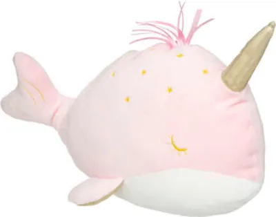 Produktbild von Narwal rosa, Plüschtier, Stofftier Länge 45 cm