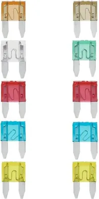 Image de Fusibles à lame mini assortis 10 pièces