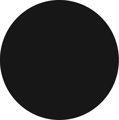 Produktbild von Creall Acrylfarbe Schwarz 250ml - Bastelfarbe für Kinder und Erwachsene