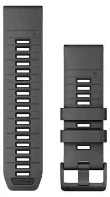 Immagine prodotto di Garmin 010-13393-11 | Cinturino In Silicone Quickfit 26mm, Slate Gray/black
