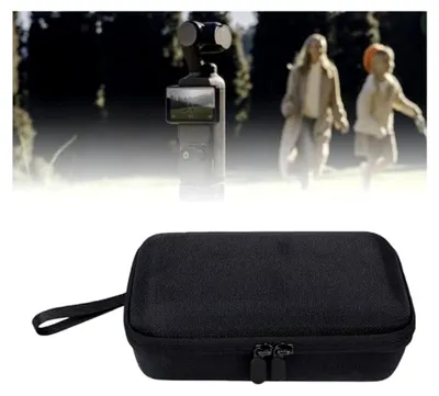 Produktbild von wasserdichte, Kratzfeste Kameratasche für 4 mit Ultraweichem Samtfutter und Handschlaufe (Black)