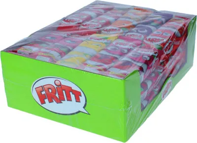 Produktbild von Fritt Frucht Kaustreifen Kaubonbon 30 Stück - NEU - 7-fach Sortierung