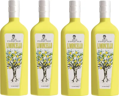 Produktbild von Don Pasquale 4er Set Limoncello 4x 0,7L (30% Vol) Likör- [Enthält Sulfite]