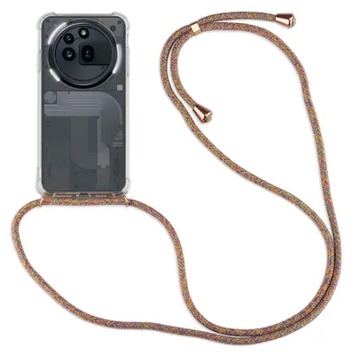 Produktbild von Handykette für Nothing Phone (3A) Pro Handyhülle mit Band Hülle Kordel in Rainbow