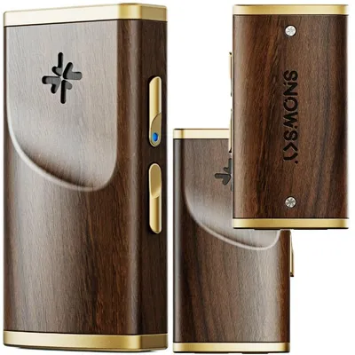 Zdjęcie produktu dla FiiO Snowsky Melody – Orzech – Przenośny przetwornik cyfrowo-analogowy (DAC) i wzmacniacz słuchawkowy