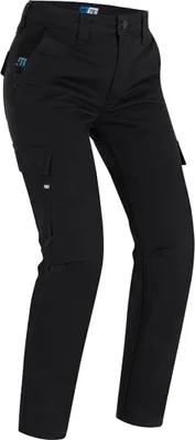 Produktbild von PMJ Electra Damen Motorradjeans, schwarz, 25
