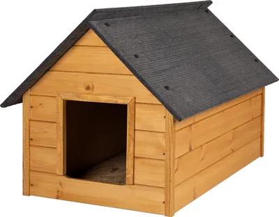 Produktbild von Hundehütte Holz Hundehütte Massiv Isolierte 101x69 Hersteller Teak