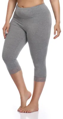 Produktbild von Hohe Capri-Leggings für Damen mit Bauchkontrolle