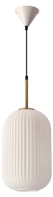 Produktbild von Candellux CRESTO Hängelampe Weiß/Gold E27 40W