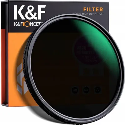 Zdjęcie produktu dla FILTR 37 mm KF X FADER SZARY REGULOWANY ND8-ND128 / KF01.1443