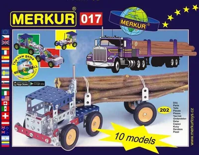 Produktbild von Merkur 017 Truck, 202 Teile, 10 Modelle