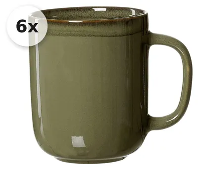 Immagine prodotto di Boccale 380ml set di 6 verde Malaga
