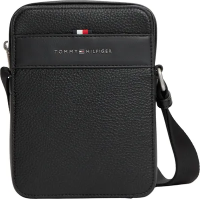 Produktbild von Tommy Hilfiger AM0AM14698BDS, Umhängetasche, Universalgröße, Reißverschluss, Erwachsener, Schwarz, Polyurethan (PU)