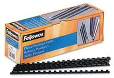 Obrázok produktu pre Fellowes 12mm, 100pk, Čierna, Plast, 100 kusov