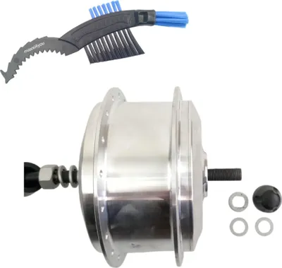 Produktbild von Shengyi E-Bike Vorderradmotor 20 Zoll 36V 250W mit 9Pin Waterproof Kabel inkl. maxxi4you Fahrrad Kettenbürste