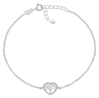 Produktbild von Wunderschönes Silberarmband Baum des Lebens BRC56W