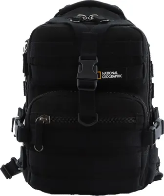 Produktbild von National Geographic Bags Milestone aus recycelten PET-Flaschen Black One Size