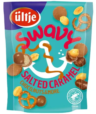 Zdjęcie produktu dla ültje Swavy Salted Caramel Snackmix z karmelem i czekoladą 140g