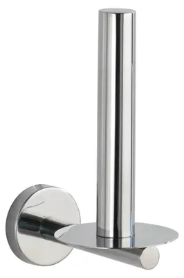 Produktbild von WENKO Toiletten Ersatzrollenhalter Wandhalter Bosio Toilettenpapierrollen Bad WC