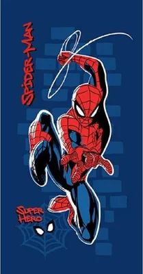 Immagine prodotto di Telo da bagno Spiderman 140x70 cm Telo da spiaggia di alta qualità e resistenza