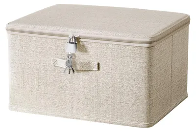 Image de Boîte verrouillable avec 4 clés, idéale pour l'organisation