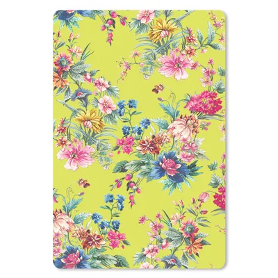 Produktbild von MuchoWow® Mauspad Mousepad Blumen - Pastell - Farben 18x27 cm - Mousepads - Maus Mat - Pad - Mausunterlage