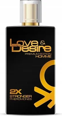 Immagine prodotto di Love Desire Gold 100 ml Premium Edition - Profumo da uomo con feromoni