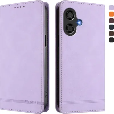 Image de Etui pour Coolpad 40i, étui rétro en cuirPolyuréthaneavec support et fentes pour cartes Violet